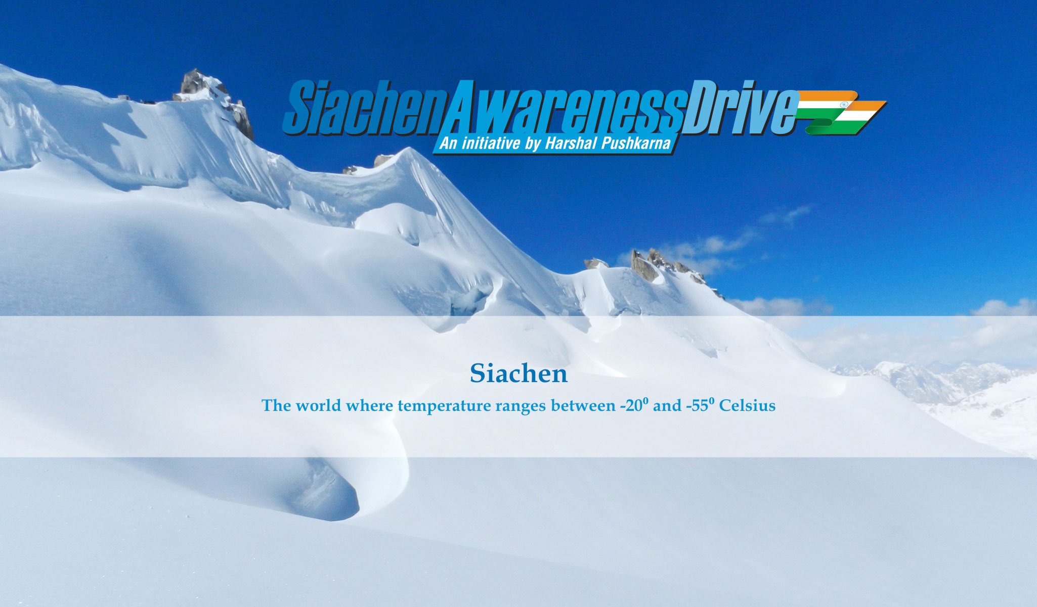 Siachen Awareness Drive Slides 2